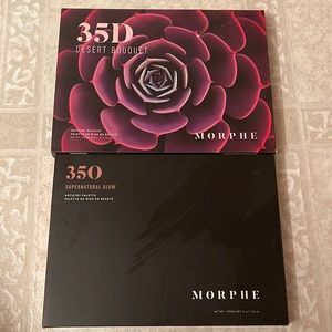 Morphe Eyeshadow Palette Lot BNIB 350 Supernatural Glow 35D Desert Bouquet
